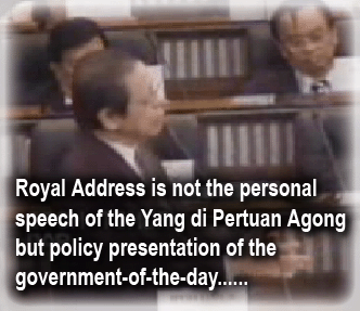 Lim Kit Siang in Parliament 2007